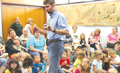Paleontologist Shane Tucker